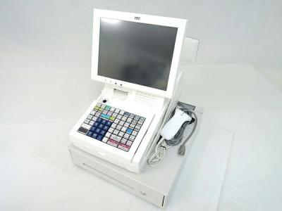 TOSHIBA 東芝テック WILLPOS Mini QT-100 POS レジ ドロワーセット ピュアホワイト