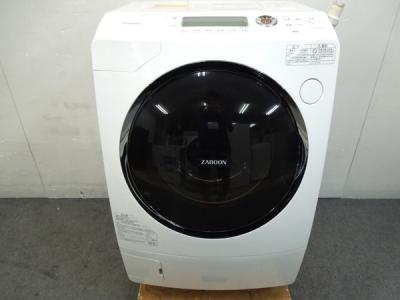 TOSHIBA 東芝 ZABOON TW-Z9500L(W) 洗濯機 ドラム式 9kg 左開き シェルホワイト