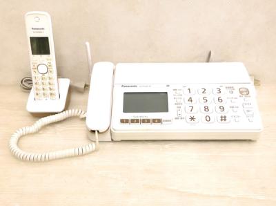 Panasonic パナソニック おたっくす KX-PD303DL-W 電話機 ファクス 子機1台付 ホワイト