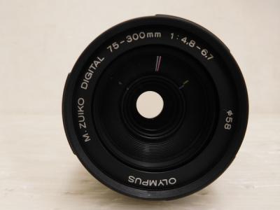 OLYMPUS オリンパス M.ZUIKO DIGITAL ED 75-300mm F4.8-6.7 II カメラ ズームレンズ 望遠 ブラック