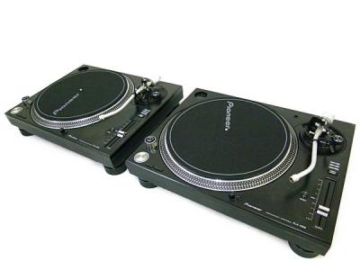 Pioneer パイオニア PLX-1000 ターンテーブル ブラック 2台セット