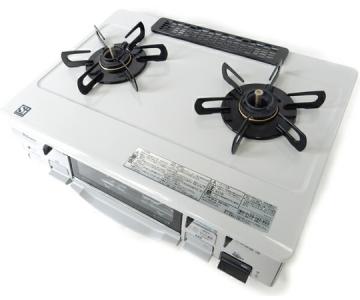 Paloma パロマ IC-N800V-R 12A・13A ガスコンロ 都市ガス 右強火力 クリスタルグレー