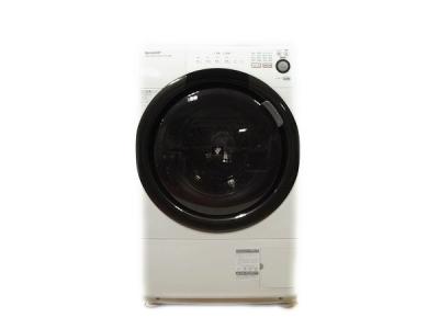 SHARP シャープ ES-S60-WL 洗濯機 ドラム式 6.0kg 左開き ホワイト系