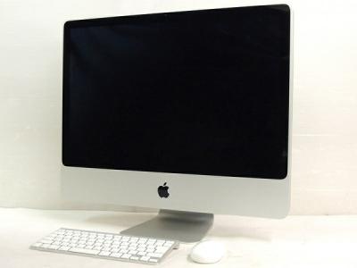Apple iMac MB419J/A 24型 モニタ一体型 PC C2D 4GB HDD640GB デスクトップパソコン アップル モニターあり 21インチ〜