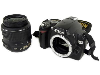 Nikon ニコン D40 D40xLK レンズキット カメラ デジタル一眼レフ ブラック