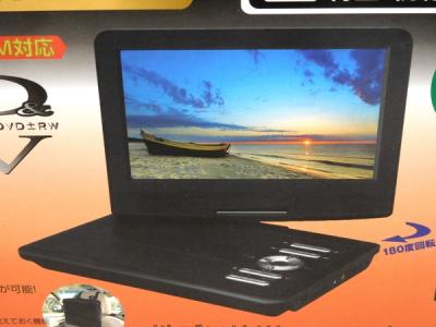 ヒロコーポレーション HTR-09FA DVDプレーヤー 9型 フルセグ対応