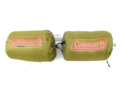 Coleman コールマン SLEEPING BAG Hollo fil 808 寝袋 封筒型 2個セット