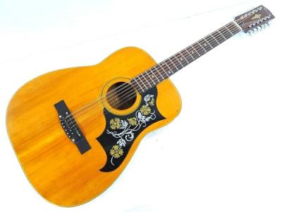 【数量限定】旧モデル在庫処分セールを開催します！ kasuga guitar 楽器 ケース付 アコースティックギター 12弦 W-13 ギター