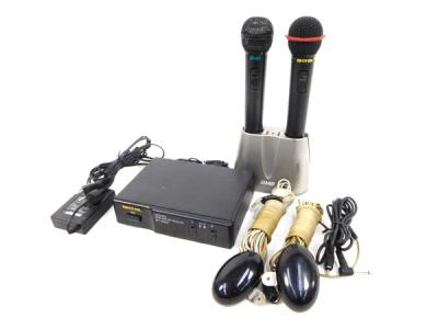 BMB WM-400A/B マイク 2本 セット カラオケ機材