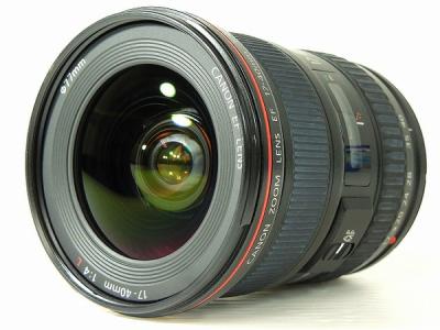 Canon キヤノン レンズ EF17-40mm F4L USM カメラ 超広角