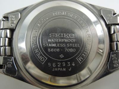 SEIKO 5606-7080 ロードマチック23 ステンレス 腕時計の新品/中古販売