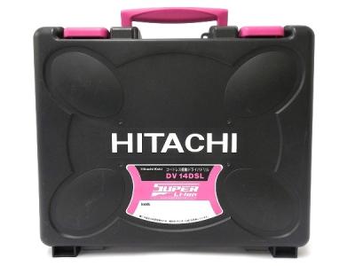 HITACHI 日立工機 コードレス振動ドライバドリル DV14DSL (2SLCK) 14.4V 3.0Ah ピンク
