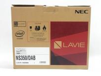 NEC LAVIE Note Standard NS350/DAB PC-NS350DAB ノートPC 15.6型 Corei3/4GB/HDD:1TB クリスタルブラック
