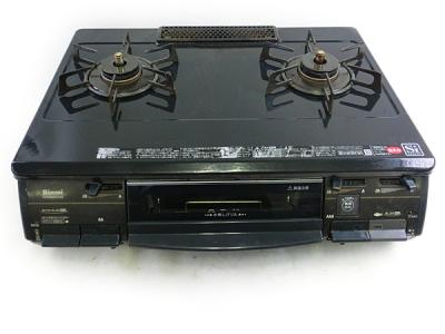Rinnai リンナイ RTS-M660CSX-R KGM660C(B)R LP ガスコンロ プロパン 右強火力 ブラック