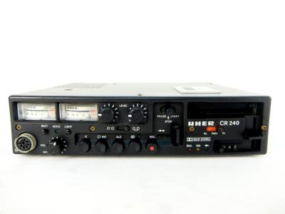 UHER CR-240 ポータブル カセット テレコ