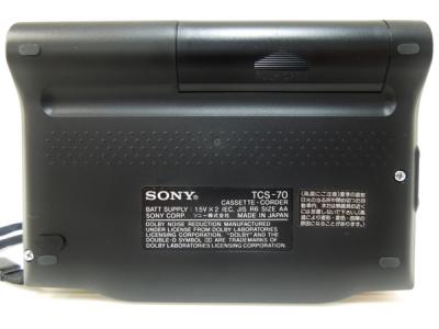 SONY TCS-70 カセットレコーダー 家電 説明書付きの新品/中古