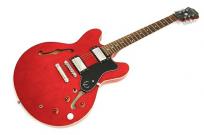 Epiphone DOT CH 335 タイプ チェリー セミアコ ギター