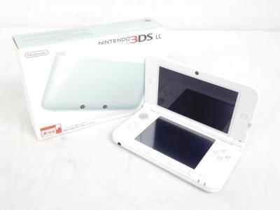 任天堂 3DS LL SPR-001(JPN) ミント×ホワイト