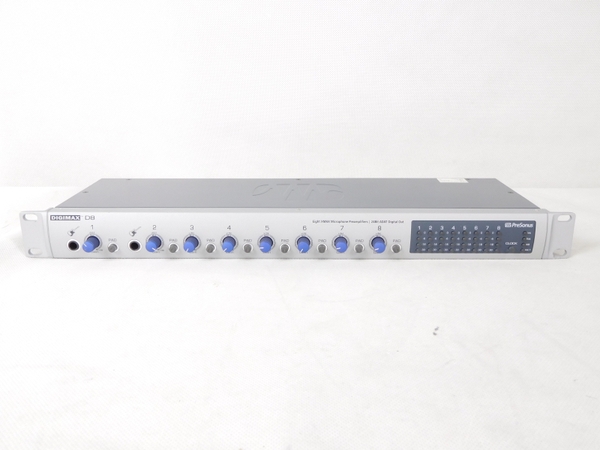 DIGIMAX D8 8ch マイクプリアンプ PreSonus 音響-