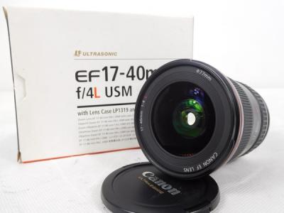 Canon キヤノン レンズ EF17-40mm F4L USM カメラ 超広角
