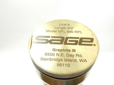 SAGE Graphite グラファイト3 GFL 890 RPL フライ ロッド フィッシング 