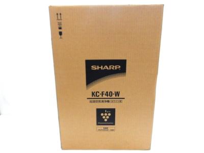 SHARP シャープ 高濃度プラズマクラスター KC-F40-W 加湿空気清浄機 ホワイト