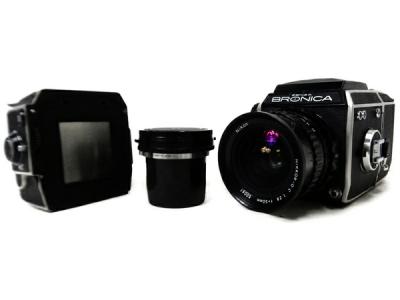 BRONICA EC 中判カメラ レンズ Nikkor 75mm 50mm カメラ