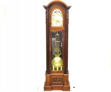Hermle×SEIKO ホールクロック 柱時計 重錘式説明書参考価格56万