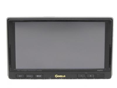 GORILLA NV-SD750FT地デジＴＶチューナー内蔵ＳＳＤポータブルナビ 限り