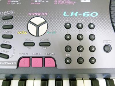 CASIO HIKARI NAVIGASION LK-60 光ナビゲーション 61鍵盤