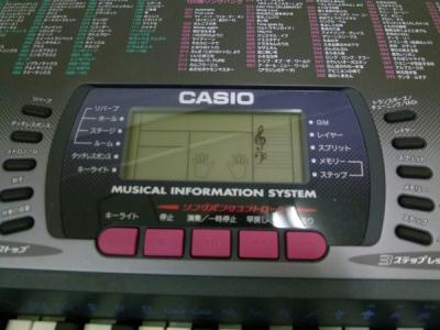 CASIO HIKARI NAVIGASION LK-60 光ナビゲーション 61鍵盤