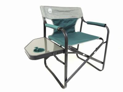 Coleman サイドテーブル付デッキチェアST 2000021996 グリーン