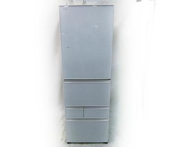 TOSHIBA 東芝 GR-H43GXV(ZW) 冷蔵庫 426L 5ドア 右開き クリアシェルホワイト