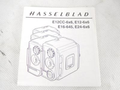 ジャンク品 ハッセルブラッド E12 6X6 フィルムマガジン HASSELBLAD