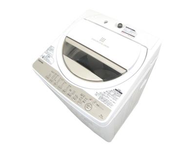 TOSHIBA 東芝 AW-6G3(W) 洗濯機 縦型 6.0kg グランホワイト