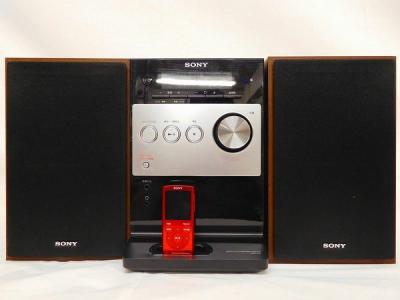 SONY ソニー “WALKMAN"DOC COMPO CMT-S10 B コンポ ウォークマン用 ブラック