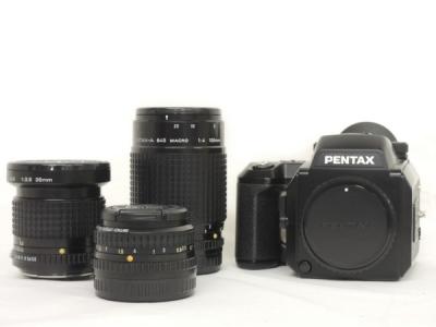 PENTAX ペンタックス 645N レンズ付 3.5 35mm 2.8 75mm 4 120mmの新品