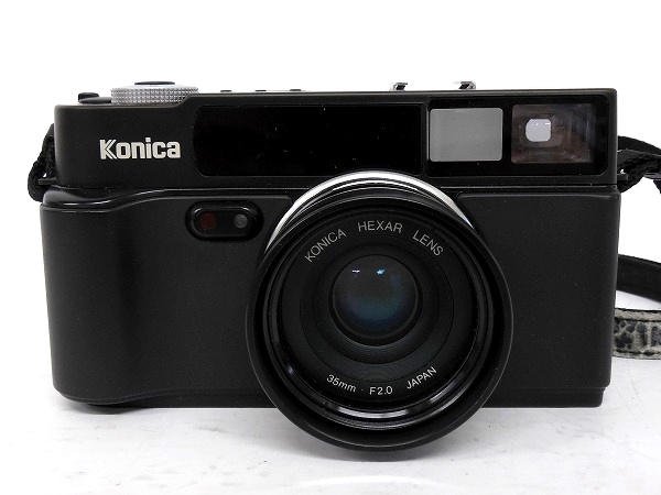 Konica HEXAR 35mm 2.0 フィルム カメラ ブラック-