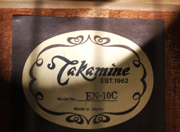 takamine en-10c エレアコ ギター ハードケース 付 楽器-