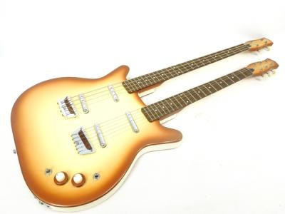 Danelectro Double neck 6-4 String Copper Burst ダブルネック ダン ...