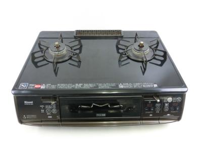 Rinnai リンナイ RTE61VA-BC-L ガスコンロ プロパン 左強火力 ブラック