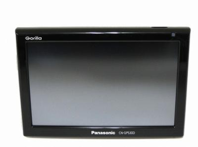 Panasonic パナソニック Gorilla CN-GP530D ポータブルナビ SSD 5型