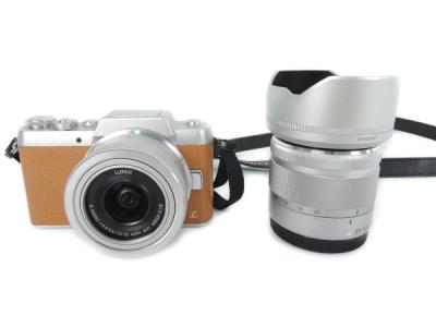 Panasonic パナソニック ミラーレス一眼 LUMIX G DMC-GF7W ダブルズームレンズキット ブラウン