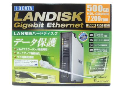 IODATA HDL-GX500R ハードディスク 500GBの新品/中古販売 | 1126900