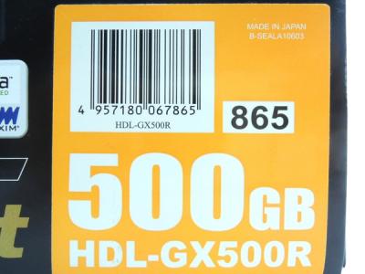 IODATA HDL-GX500R ハードディスク 500GBの新品/中古販売 | 1126900