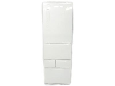 TOSHIBA 東芝 VEGETA GR-F43GL(WS) 冷蔵庫 426L シェルホワイト