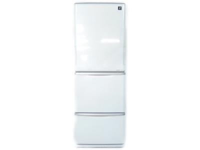 SHARP シャープ SJ-PW35W-S 冷蔵庫 350L クリアシルバー