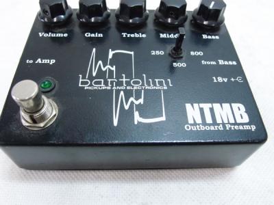 Bartolini NTBT Outboard Pre amp ベースプリアンプ