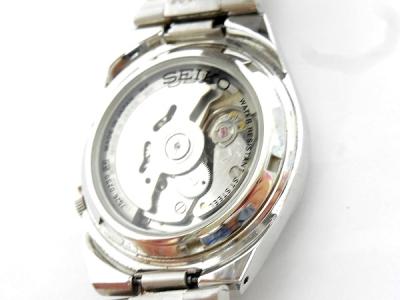 SEIKO 7S26-02S0 ファイブ 自動巻 時計 裏スケルトン メンズ