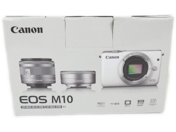 Canon EOS M10 ダブルレンズキット KIT